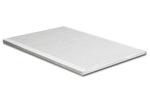 Lupine 2" White Knit Fabric Queen Bunkie Board