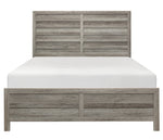 Mandan Gray Wood Cal King Bed