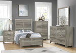 Mandan Gray Wood Cal King Bed