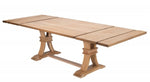 Marla Beige Wood Rectangular Dining Table