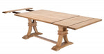 Marla Beige Wood Rectangular Dining Table