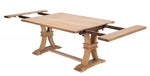 Marla Beige Wood Rectangular Dining Table