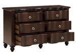 Meghan 4-Pc Espresso Wood Twin Bedroom Set