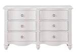 Meghan 4-Pc White Wood Twin Bedroom Set