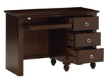 Meghan Espresso Wood Writing Desk