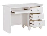 Meghan White Wood Writing Desk