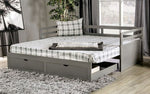 Nancy Gray Wood Twin Daybed with Trundle