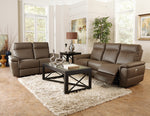 Olympia Raisin Power Recliner Loveseat with Console