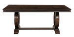 Oratorio Dark Cherry Wood Extendable Dining Table