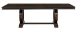 Oratorio Dark Cherry Wood Extendable Dining Table