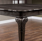 Petersburg Dark Gray Wood Counter Height Table