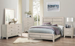 Quinby Light Brown Wood Cal King Bed