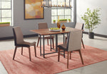 Redbridge 2 Light & Dark Grey Fabric/Wood Side Chairs