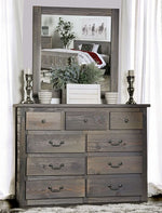 Rockwall Weathered Gray Pine Wood Dresser