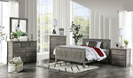 Rockwall Weathered Gray Pine Wood Full Bed