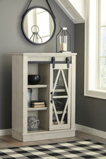 Bronfield White Wood Accent Cabinet