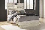 Cambeck Whitewash Wood Full Panel Bed