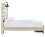 Cambeck Whitewash Wood Full Storage Bed