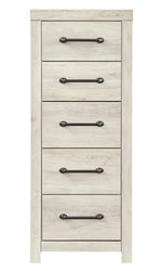 Cambeck Whitewash Wood Narrow Chest