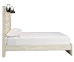 Cambeck Whitewash Wood Queen Panel Bed