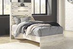 Cambeck Whitewash Wood Twin Panel Bed