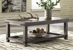 Danell Ridge Brown Wood Coffee Table