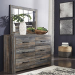 Drystan Multi Wood Dresser Mirror