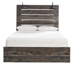 Drystan Multi Wood Full Panel Bed