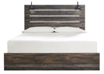 Drystan Multi Wood King Panel Bed