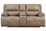 Ricmen Putty Power Recliner Loveseat