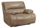 Ricmen Putty Wide Seat Power Recliner