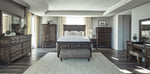 Avenue Weathered Burnished Brown Cal King Bed (Oversized)