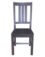 Calandra 2 Vintage Java Wood Side Chairs