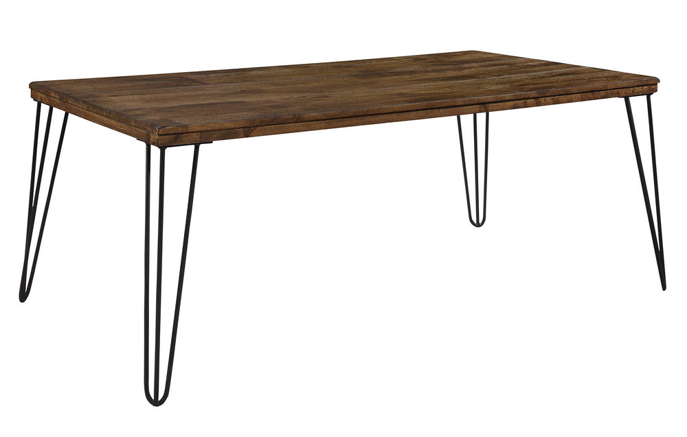 Kellson Rustic Oak Wood Coffee Table