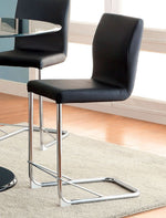 Lodia 2 Black Counter Height Chairs