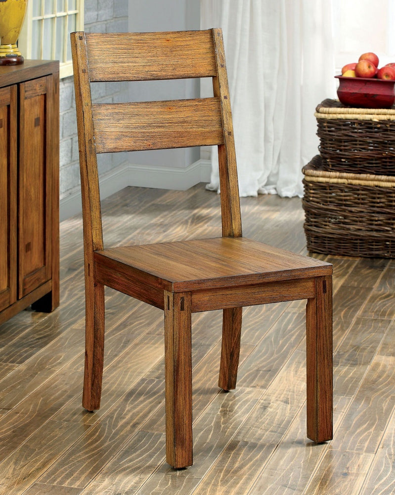 Frontier 2 Dark Oak Wood Side Chairs