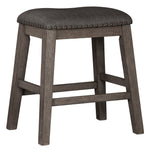 Caitbrook 2 Dark Gray Counter Height Stools