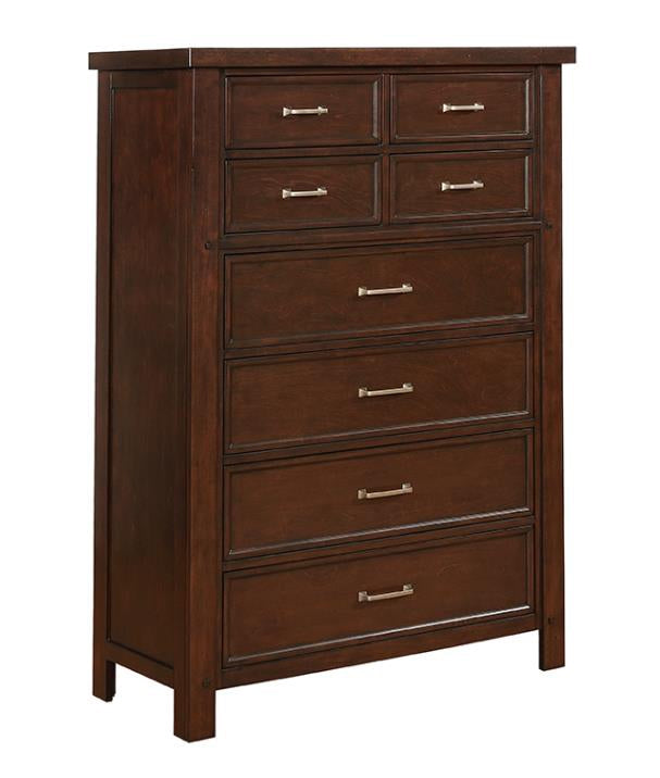 Barstow Pinot Noir Wood 8-Drawer Chest