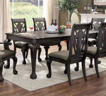 Petersburg Dark Gray Wood Dining Table