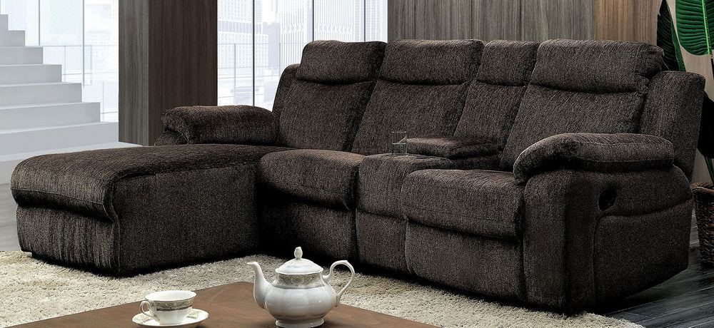 Kamryn 2-Pc Manual Recliner LAF Sectional Sofa