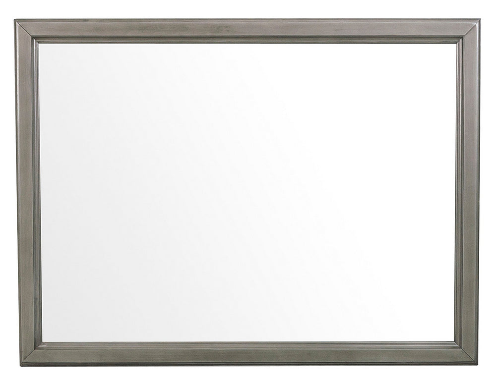 Cotterill Gray Wood Frame Dresser Mirror