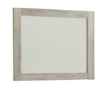 Bellaby Whitewash Wood Dresser Mirror