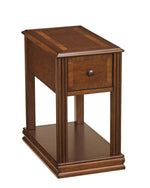 Breegin Brown Wood Chair Side End Table