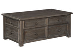 Wyndahl Rustic Brown Lift-Top Coffee Table