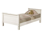 Willoughby White Wood Twin Bed