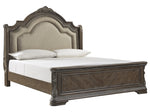 Charmond Brown King Bed (Oversized)