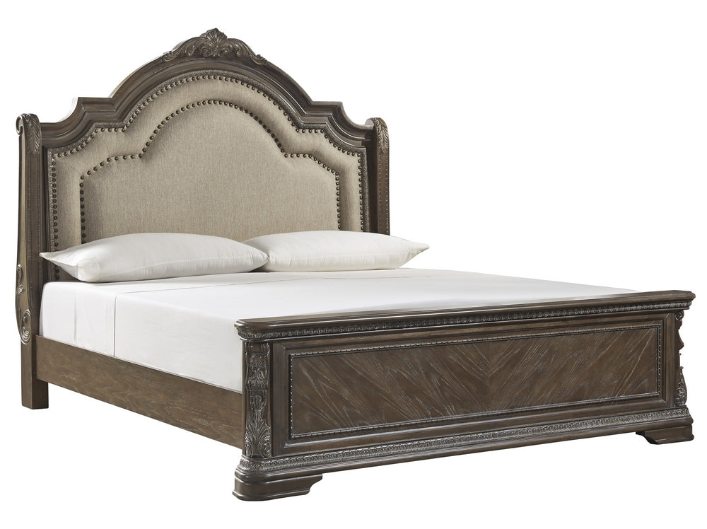 Charmond Brown Cal King Bed (Oversized)