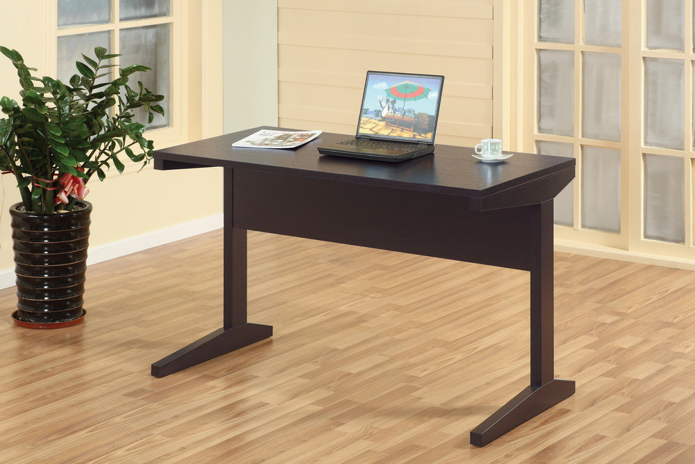 Giada Red Cocoa Wood Writing Desk