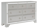 Avondale Silver Wood 7-Drawer Dresser