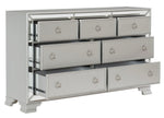 Avondale Silver Wood 7-Drawer Dresser